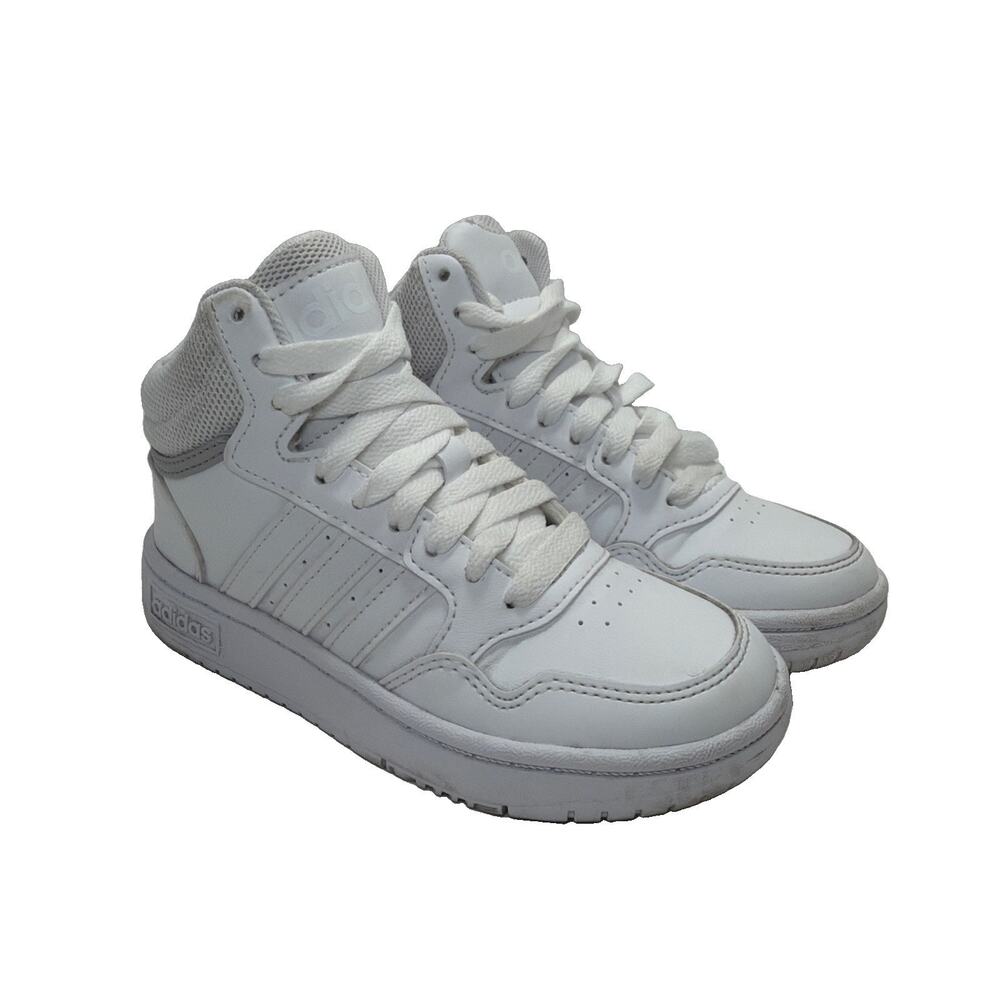 adidas Hoops Mid K Unisex Kids Mid Top Sneakers White US 11K